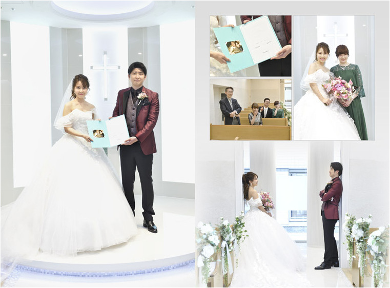 7頁目:結婚式アルバム