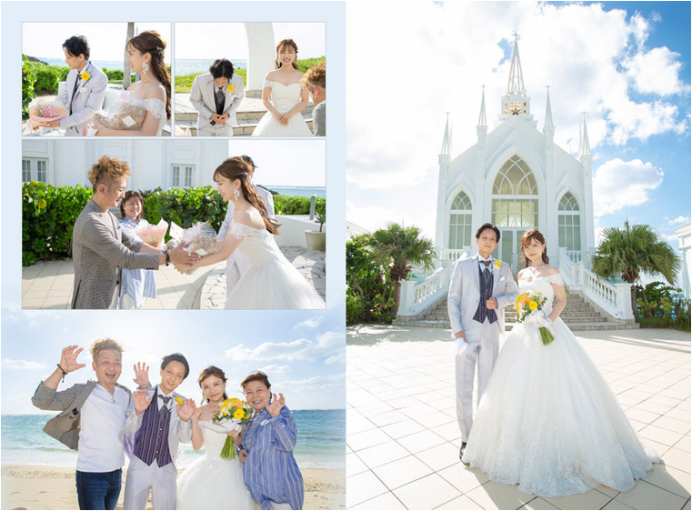 8頁目:結婚式アルバム