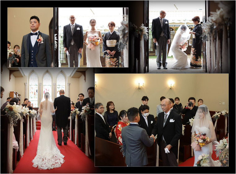 3頁目:結婚式アルバム
