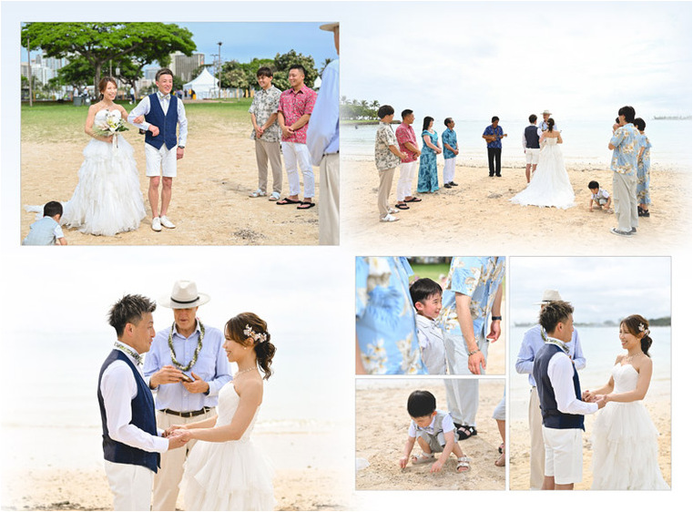 2頁目:結婚式アルバム