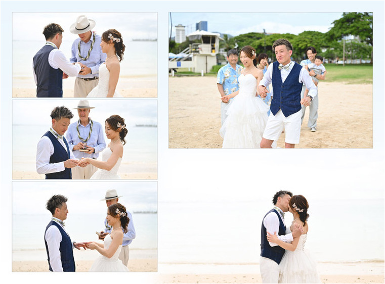 3頁目:結婚式アルバム