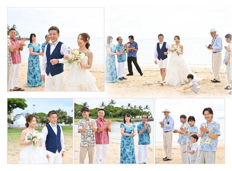4頁目:結婚式アルバム