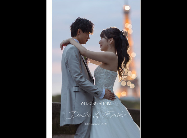 1頁目:結婚式アルバム