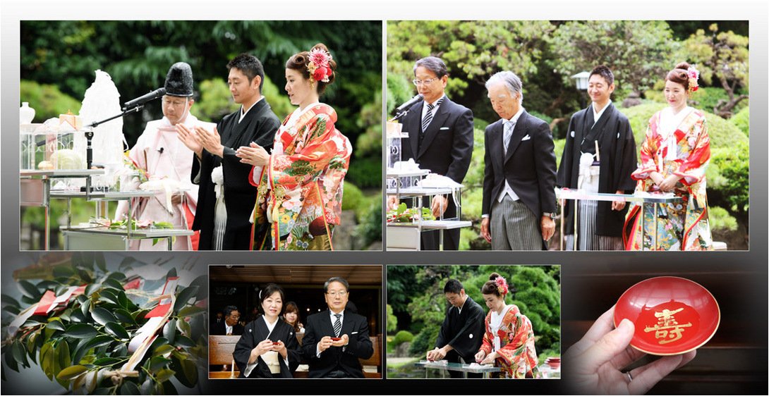 終始にこやかなお二人、たくさんのゲストと楽しい時間を過ごされました。10頁目:結婚式アルバム