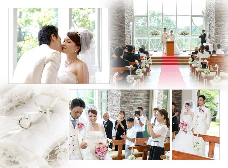 6頁目:結婚式アルバム