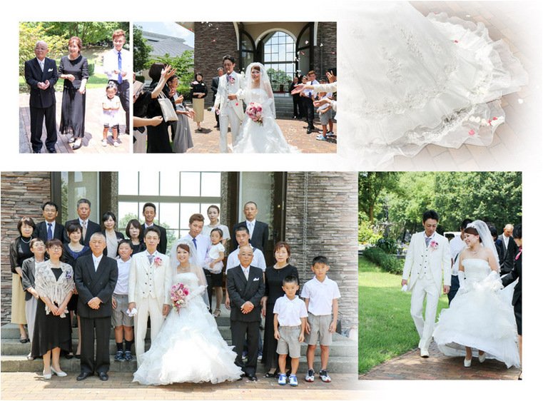 7頁目:結婚式アルバム