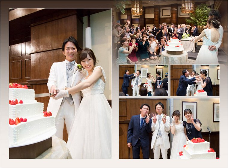 余興は新郎新婦も参加のダンスからの「35億」のあのネタが。10頁目:結婚式アルバム