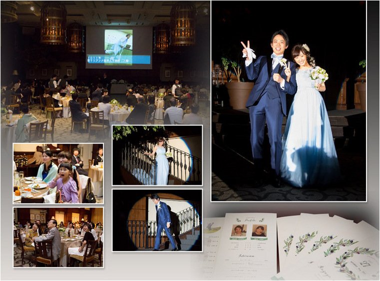 小物や装飾、衣装などお二人のセンスが光る素敵な披露宴です。12頁目:結婚式アルバム