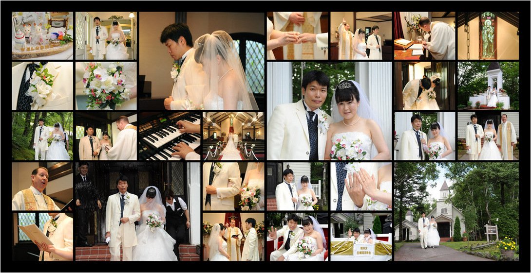 9頁目：結婚式アルバム
